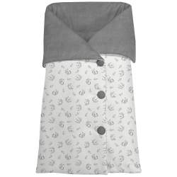 Sacos Capazo Cruzados Florencia Gris