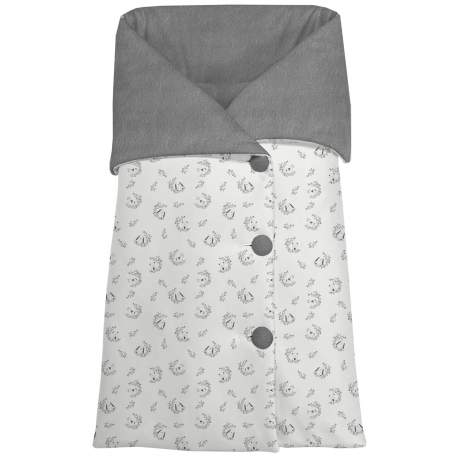 Sacos Capazo Cruzados Florencia Gris