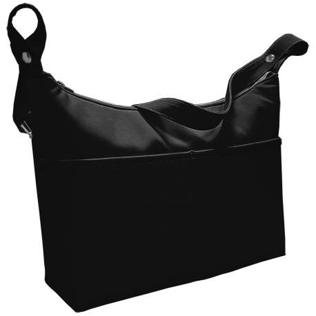 Bolsos Polipiel Negra Brillo