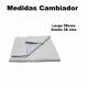 Cambiador puzzle gris