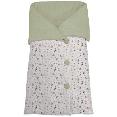Sacos Capazo Cruzados Ayora Verde