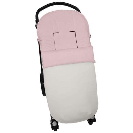 Sacos silla en polipiel lisa crudo interior en rosa