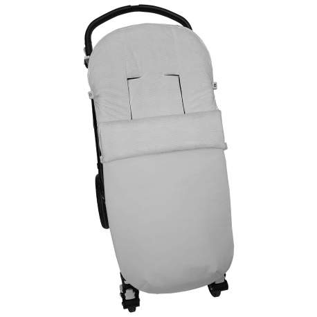 Sacos silla en polipiel lisa gris interior en gris