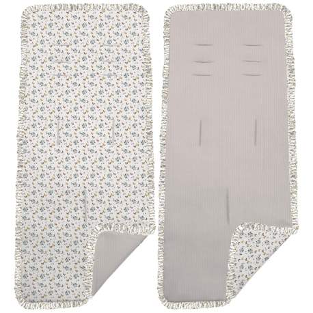 Colchoneta Reversible Zoe Tostado - Visón
