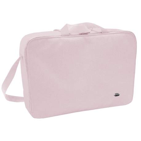 Maleta Polipiel Lisa Rosa Bebe