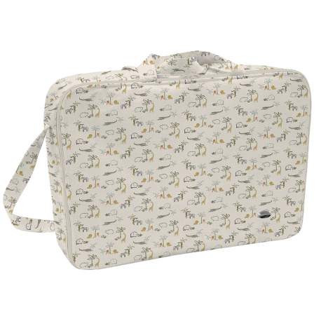Maleta Tejido Estampado Zeus