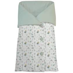 Sacos Capazo Cruzados elefante verde