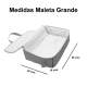 Maleta Puzzle Gris