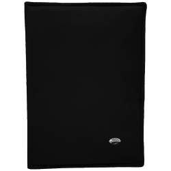Portadocumentos polipiel Lisa Negro