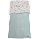 Sacos Capazo Cruzados Bambi Azulado Exterior Serker Menta. Interior Pelo o Villela Estampado