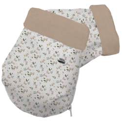Guantes Estampados Cristel Marfil