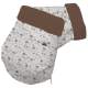 Guantes Estampados Benny Marrón