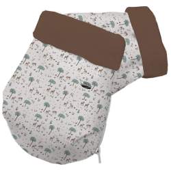 Guantes Estampados Benny Marrón