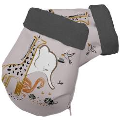 Guantes Estampados Leroy Negro