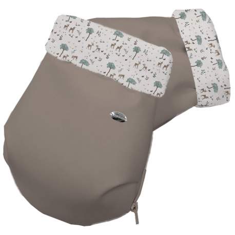 Guantes Estampados Bambi Visón