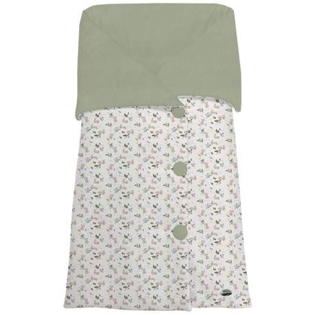 Sacos Capazo Cruzados Cristel Verde
