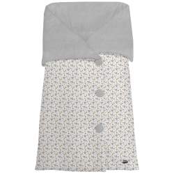 Sacos Capazo Cruzados Gala Gris Perla