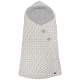 Sacos Capazo Cruzados Gala Gris Perla