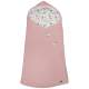 Sacos Capazo Cruzados Bambi Rosado Exterior Serker Rosa. Interior Pelo o Villela Estampado