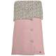 Sacos Capazo Cruzados Dylan Rosado Exterior Serker Rosa. Interior Pelo o Villela Estampado