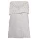 Sacos Capazo Cruzados Zoe Gris. Exterior Puzzle Gris. Interior Pelo o Villela Estampado