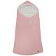Sacos Capazo Cruzados Zoe Rosado. Exterior Serker Rosa. Interior Pelo o Villela Estampado