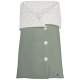Sacos Capazo Cruzados Luan Verde. Exterior Puzzle Verde. Interior Pelo o Villela Estampado