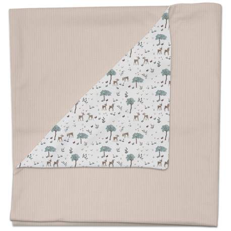 Mantitas Bambi Visón. Exterior Serker Tostado. Interior Villela o Pelo Estampado