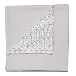 Mantitas Zoe Gris. Exterior Puzzle Gris. Interior Villela o Pelo Estampado