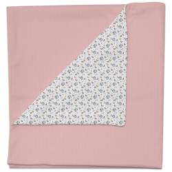 Mantitas Zoe Rosado. Exterior Serker Rosa. Interior Villela o Pelo Estampado