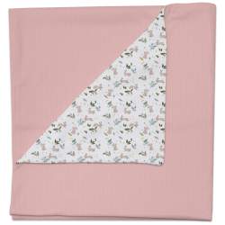 Mantitas Altea Rosado. Exterior Serker Rosa. Interior Villela o Pelo Estampado