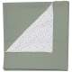 Mantitas Luan Verde. Exterior Puzzle Verde Interior Villela o Pelo Estampado