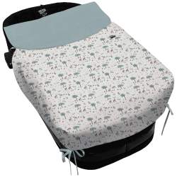 Sacos Capazo Con Colcha Cristel Azuleto