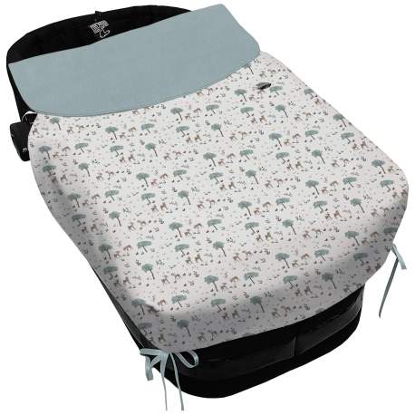 Sacos Capazo Con Colcha Cristel Azuleto