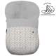 Sacos Grupo Cero Gala Gris Perla
