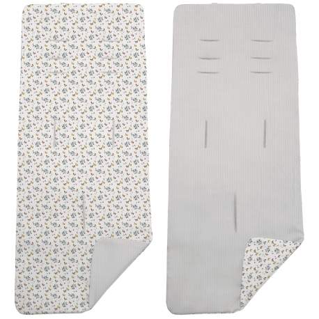 Colchoneta Reversible Zoe Gris