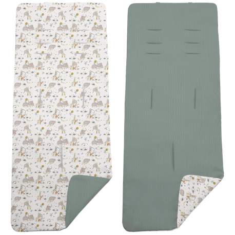 Colchoneta Reversible Erick Verde