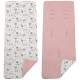 Colchoneta Reversible Bambi Rosado
