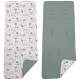 Colchoneta Reversible Bambi Verde
