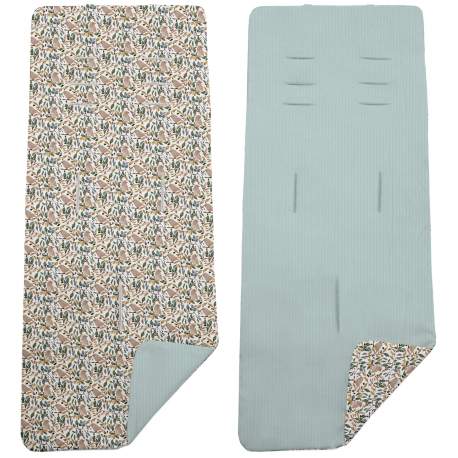 Colchoneta Reversible Dylan Azulado