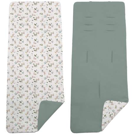 Colchoneta Reversible Cristel Verde