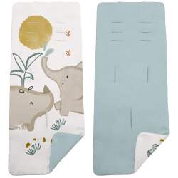 Colchoneta Reversible Guillen Azuleto