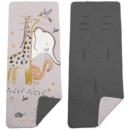 Colchoneta Reversible Leroy Negro