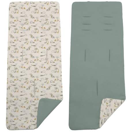 Colchoneta Reversible Henry Verde