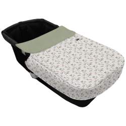 Sacos Capazo Con Colcha Cristel Verde