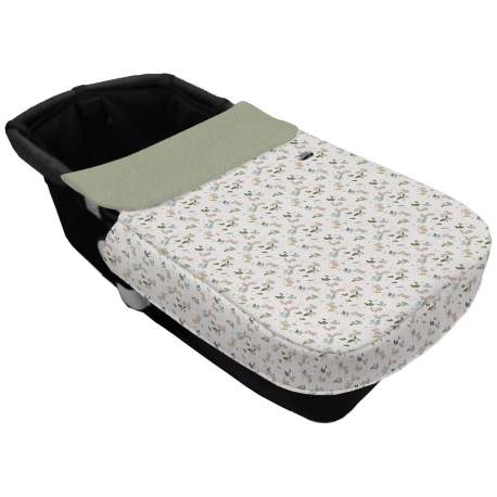 Sacos Capazo Con Colcha Cristel Verde