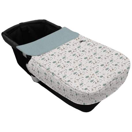 Sacos Capazo Con Colcha Benny Azuleto