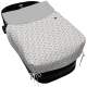 Sacos Capazo Con Colcha Gala Gris Perla