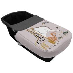 Sacos Capazo Con Colcha Leroy Negro