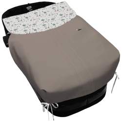 Sacos Capazo Con Colcha Bambi Visón